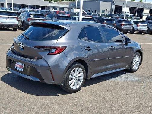Magnetic Gray Metallic 2025 Toyota Corolla Hatchback SE