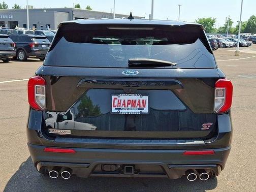 Black Metallic 2022 Ford Explorer ST