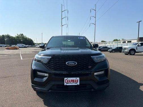 Black Metallic 2022 Ford Explorer ST