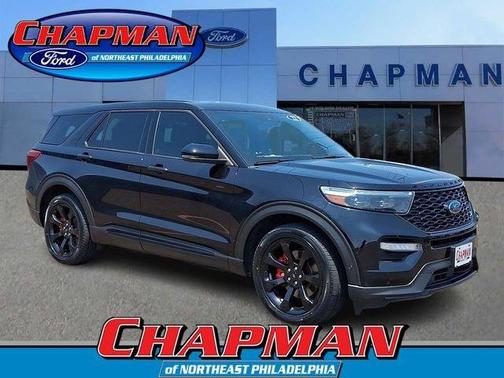 Black Metallic 2022 Ford Explorer ST
