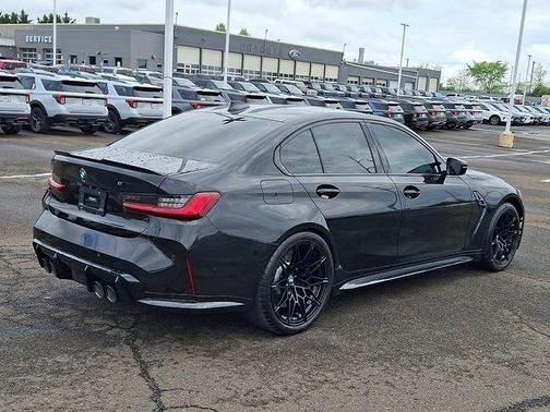 Black Sapphire Metallic 2021 BMW M3 Competition
