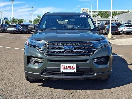 Green Metallic 2023 Ford Explorer XLT