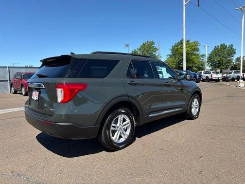 Green Metallic 2023 Ford Explorer XLT