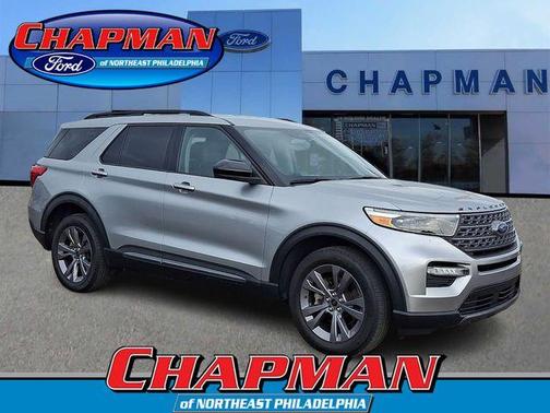 Silver Metallic 2023 Ford Explorer XLT
