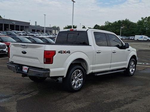 White Platinum Clearcoat Metallic 2019 Ford F-150 Lariat