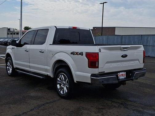 White Platinum Clearcoat Metallic 2019 Ford F-150 Lariat