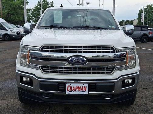 White Platinum Clearcoat Metallic 2019 Ford F-150 Lariat