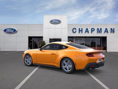 Orange Fury 2026 Ford Mustang EcoBoost Premium