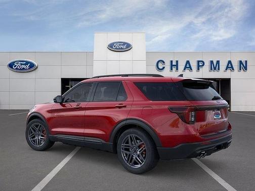 Rapid Red Metallic Tinted Clearcoat 2026 Ford Explorer ST