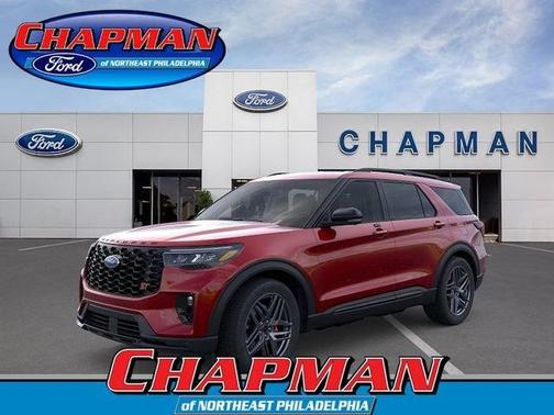 Rapid Red Metallic Tinted Clearcoat 2026 Ford Explorer ST