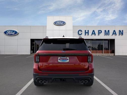 Rapid Red Metallic Tinted Clearcoat 2026 Ford Explorer ST