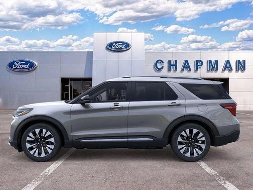 Carbonized Gray Metallic 2026 Ford Explorer Platinum