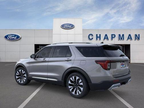 Carbonized Gray Metallic 2026 Ford Explorer Platinum