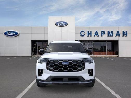 Star White 2026 Ford Explorer Platinum