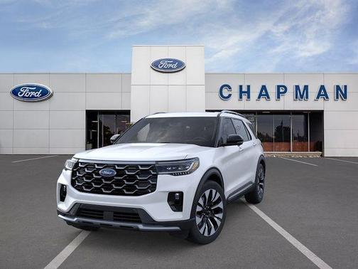 Star White 2026 Ford Explorer Platinum