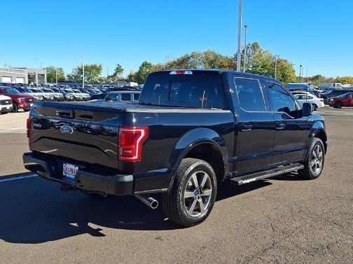 Black 2017 Ford F-150 Lariat