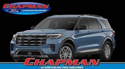 Vapor Blue 2026 Ford Explorer Active
