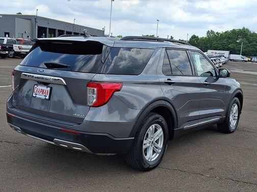 Gray Metallic 2021 Ford Explorer XLT