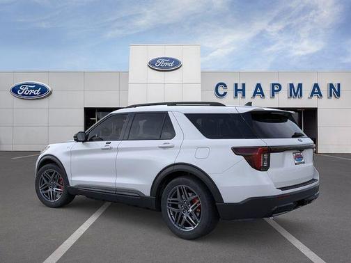 Space White Metallic 2026 Ford Explorer ST-Line