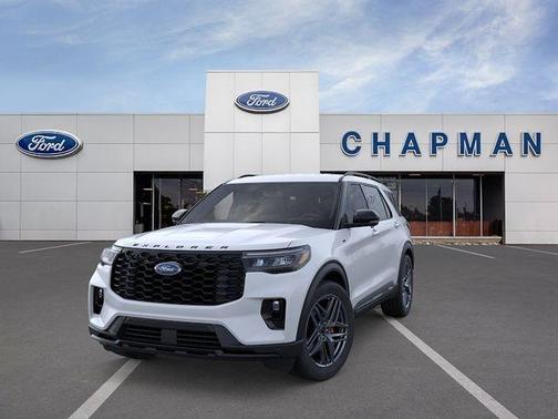 Space White Metallic 2026 Ford Explorer ST-Line