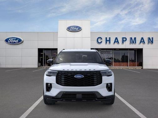 Space White Metallic 2026 Ford Explorer ST-Line