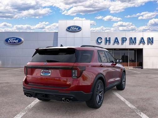 Rapid Red Metallic Tinted Clearcoat 2026 Ford Explorer ST