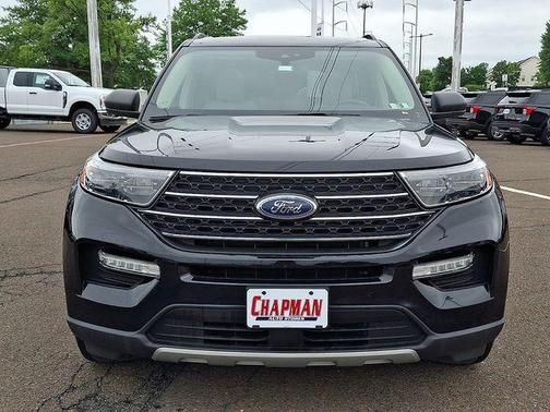 Black Metallic 2023 Ford Explorer XLT