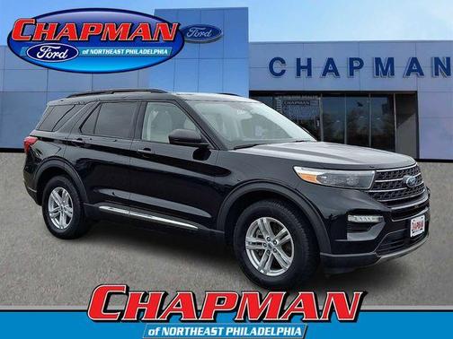 Black Metallic 2023 Ford Explorer XLT