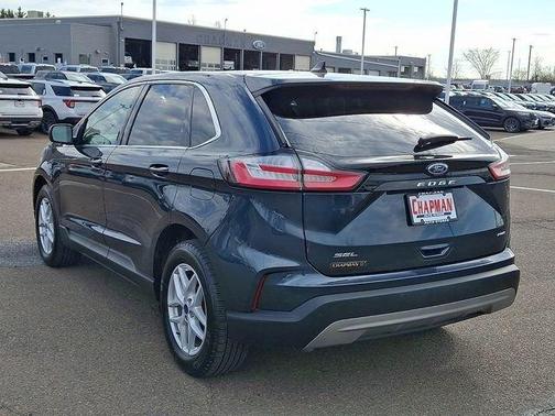 Blue Metallic 2022 Ford Edge SEL