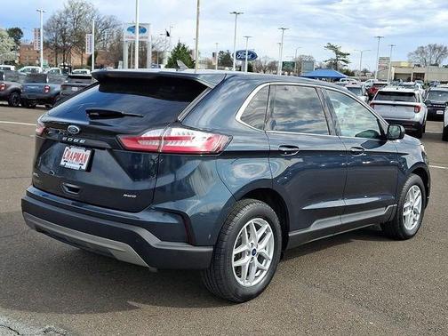 Blue Metallic 2022 Ford Edge SEL