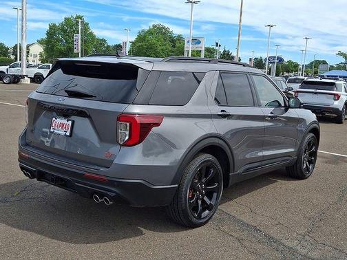 Gray Metallic 2023 Ford Explorer ST