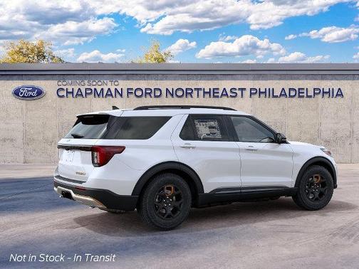 White 2027 Ford Explorer