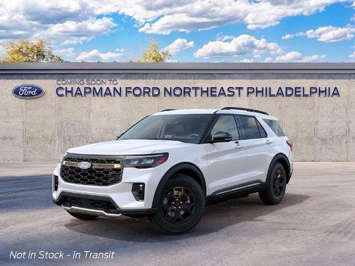 White 2027 Ford Explorer