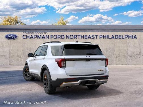 White 2027 Ford Explorer