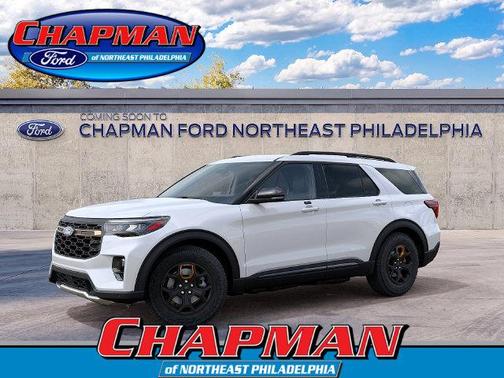 White 2027 Ford Explorer