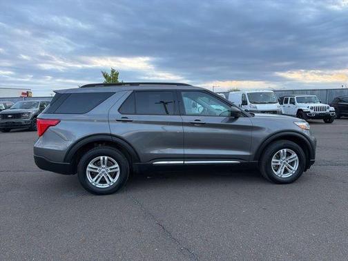 Gray Metallic 2023 Ford Explorer XLT