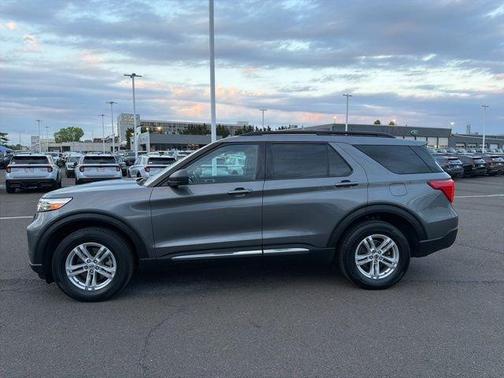 Gray Metallic 2023 Ford Explorer XLT
