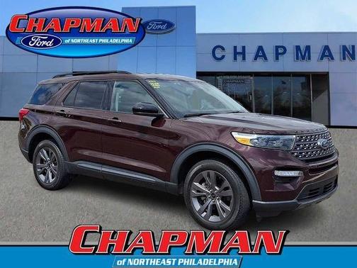 Jewel Red Metallic 2023 Ford Explorer XLT