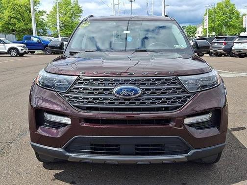 Jewel Red Metallic 2023 Ford Explorer XLT