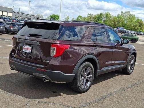 Jewel Red Metallic 2023 Ford Explorer XLT