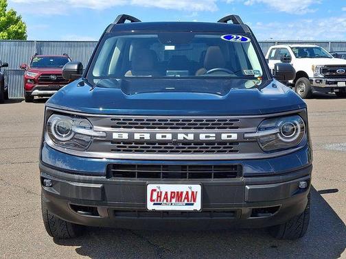 Blue Metallic 2022 Ford Bronco Sport Badlands