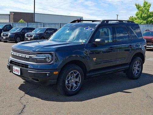 Blue Metallic 2022 Ford Bronco Sport Badlands