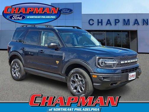 Blue Metallic 2022 Ford Bronco Sport Badlands