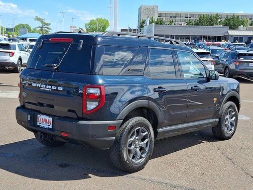 Blue Metallic 2022 Ford Bronco Sport Badlands