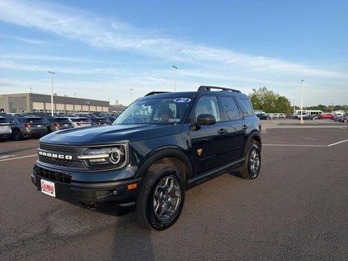 Blue Metallic 2022 Ford Bronco Sport Badlands