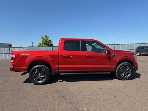 Red 2023 Ford F-150 Lariat