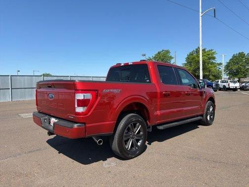 Red 2023 Ford F-150 Lariat