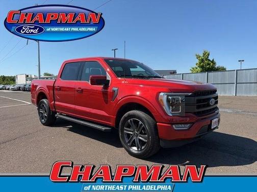 Red 2023 Ford F-150 Lariat