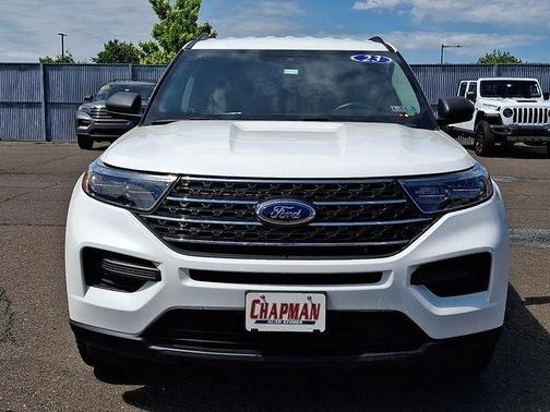 White Metallic 2023 Ford Explorer XLT
