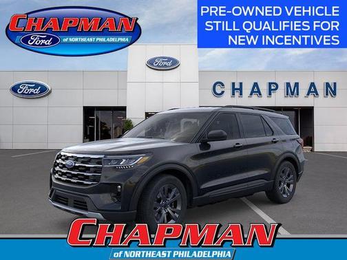 Agate Black Metallic 2026 Ford Explorer Active